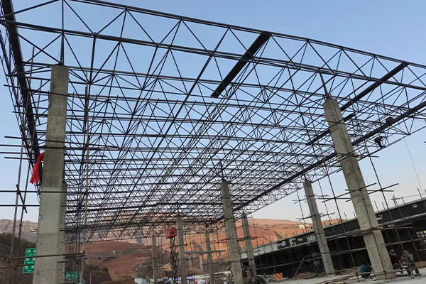 阆中钢结构网架图片